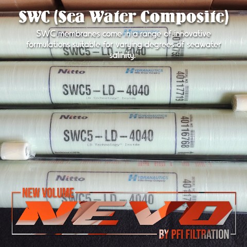 hydranautics swc5-ld-4040 ro membrane nitto