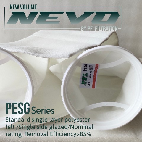 pesg filter bag polyester micron