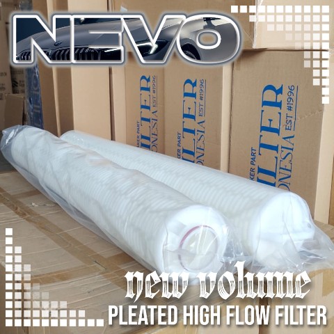 pleated high flow filter cartridge 3m model