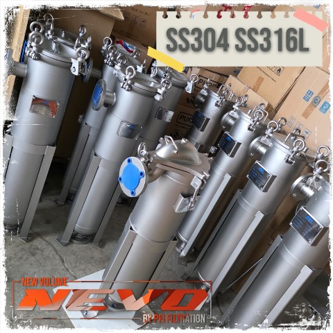 housing bag filter ss304 ss316l housing bag filter ss304 & ss316l