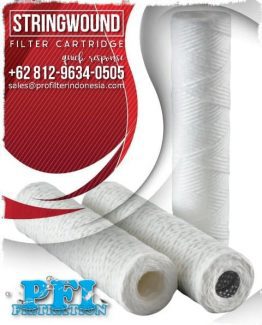 cotton stringwound pp cartridge filter indonesia Bleached Cotton String Wound Filter Cartridge