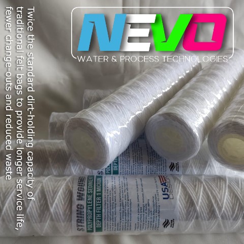 cartridge filter benang air laut dan payau