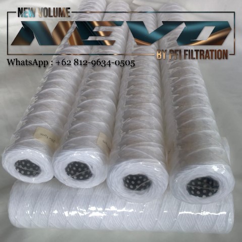 polypropylene string wound filter cartridge ss304 core