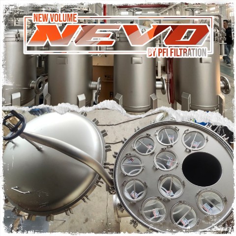 dhdt housing multi bag filter ss304 ss316l