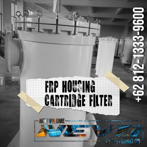 frp housing multi cartridge filter