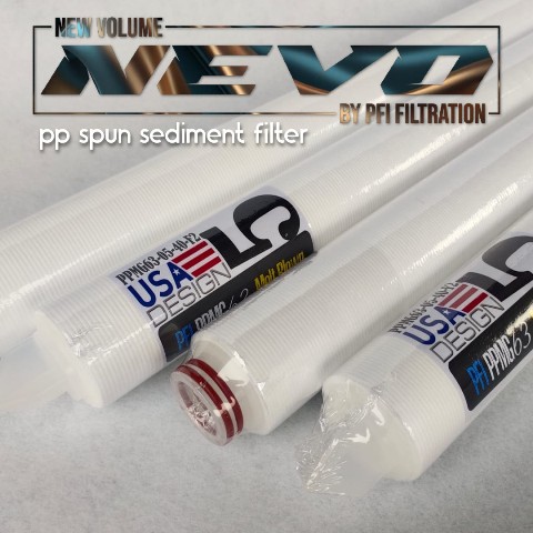 pp spun sediment filter cartridge 5 micron