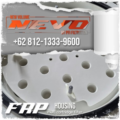frp housing multi cartridge filter seawater ro