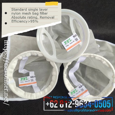 nlm nmo ws ed ss se nylon mesh monofilament filter bag