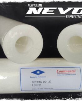 continental cpph60 meltblown filter cartridge sun central 20 inch
